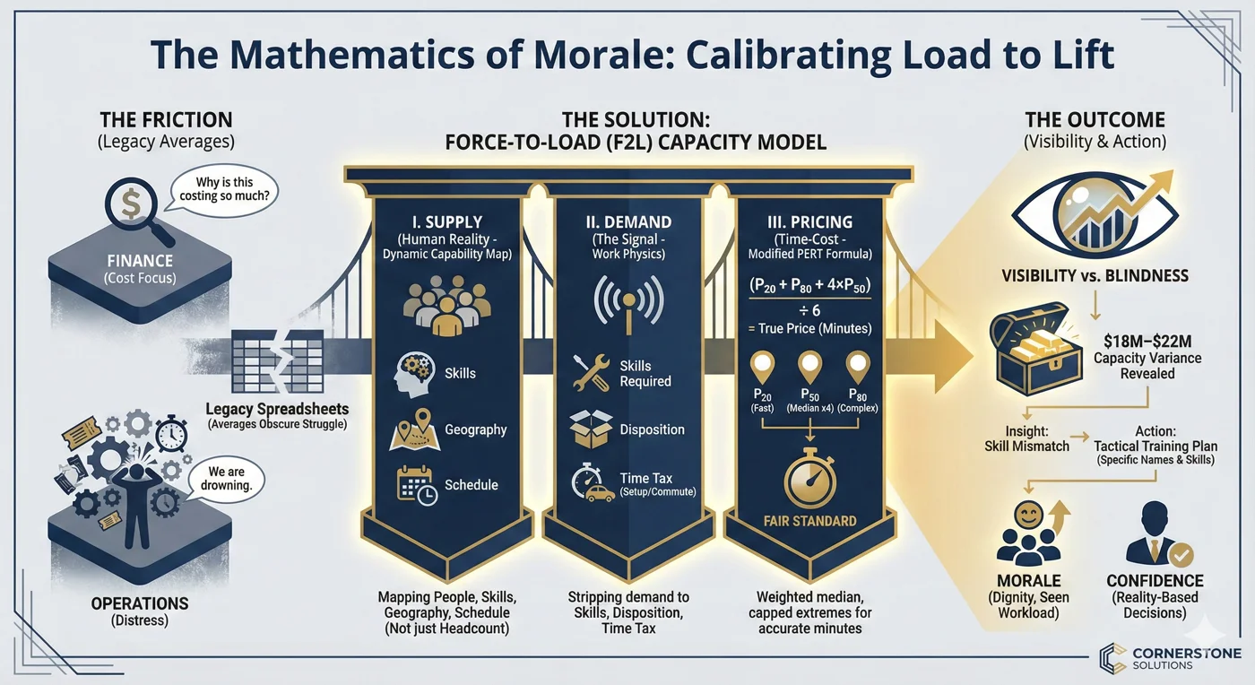 Force-to-Load Capacity Model